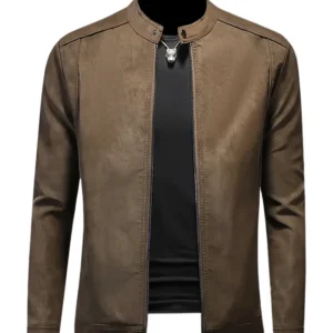 Chaqueta de cuero de alta calidad