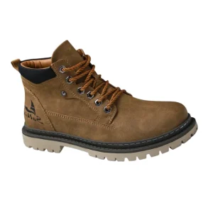 Botas elegantes de piel