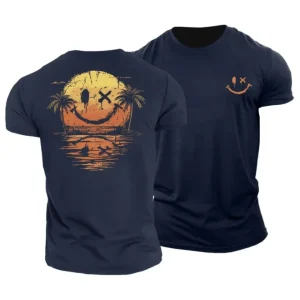 Camisa veraniega con emoticonos