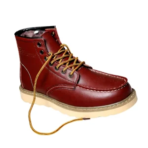 Botas retro de cuero