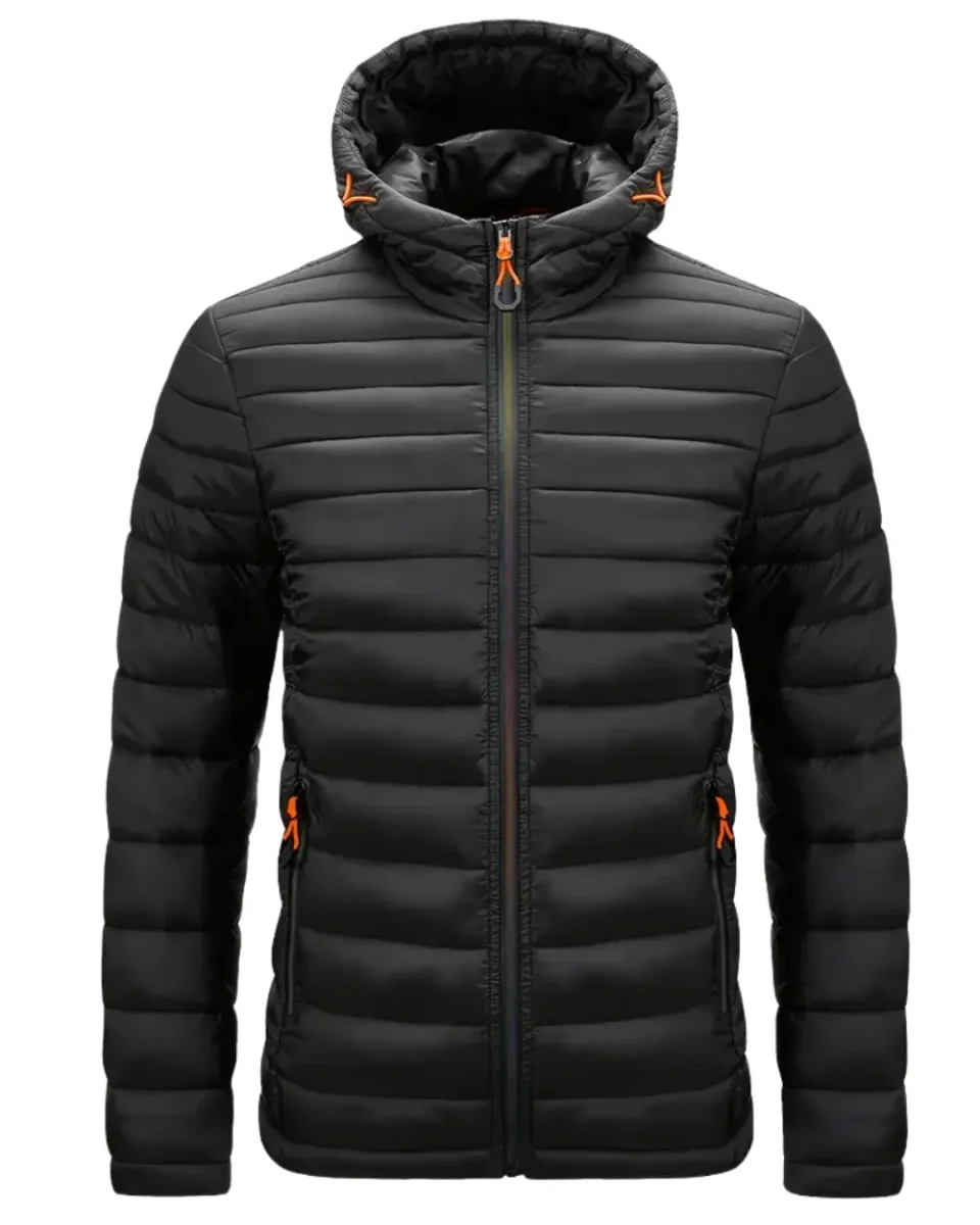 Chaqueta elegante con capucha