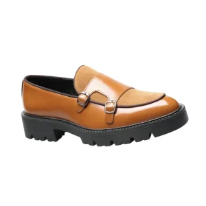 Mocasines elegantes de cuero auténtico