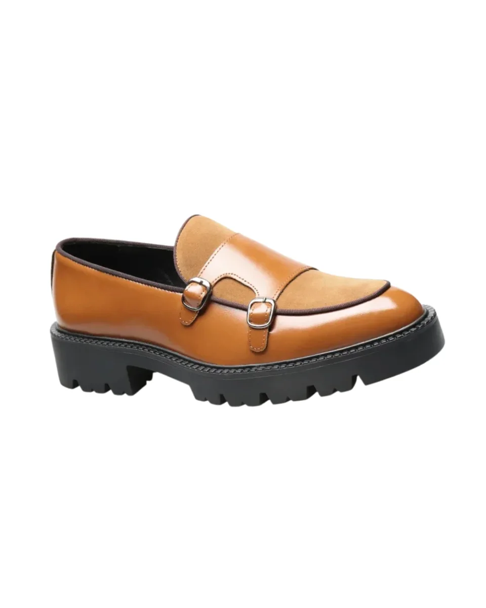 Mocasines elegantes de cuero auténtico