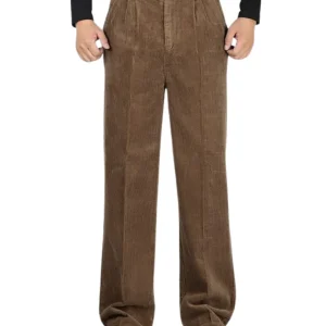 Pantalones elegantes de pana