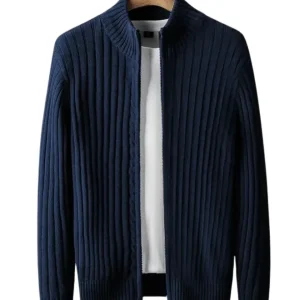 Elegante cárdigan de hombre