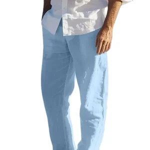 Pantalones de verano elegantes de lino