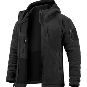 Elegante chaqueta de invierno de forro polar