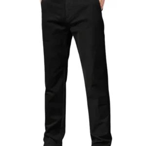 Pantalones de algodón de corte recto
