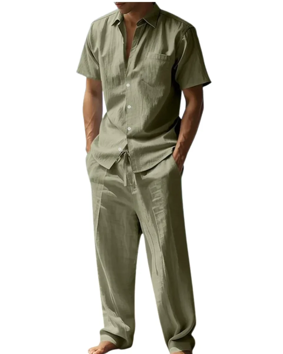 Conjunto informal de lino - Imagen 2
