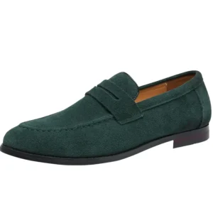 Mocasines de verano de ante