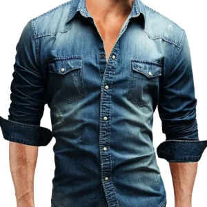 Camisa vaquera elegante