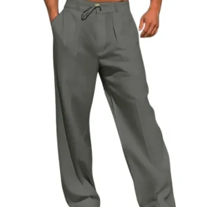 Pantalones elegantes de algodón