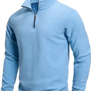 Jersey de manga larga con cremallera