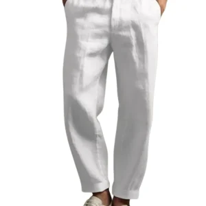 Pantalones de lino Cagliari