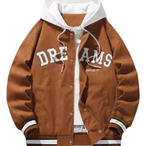 Chaqueta elegante con capucha