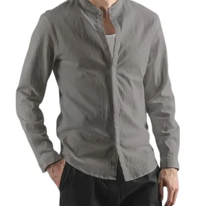 Camisa elegante y ligera de lino