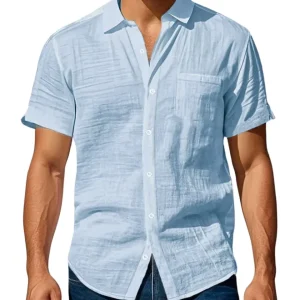 Camisa elegante de hombre