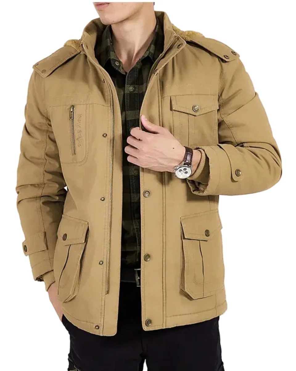 Elegante chaqueta bomber acolchada - Imagen 2