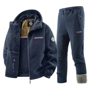 Elegante conjunto de forro polar