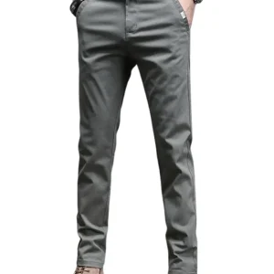 Pantalones informales de algodón