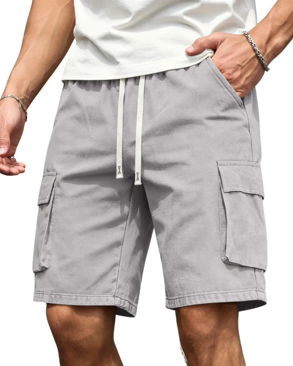 Pantalones cortos cargo elegantes