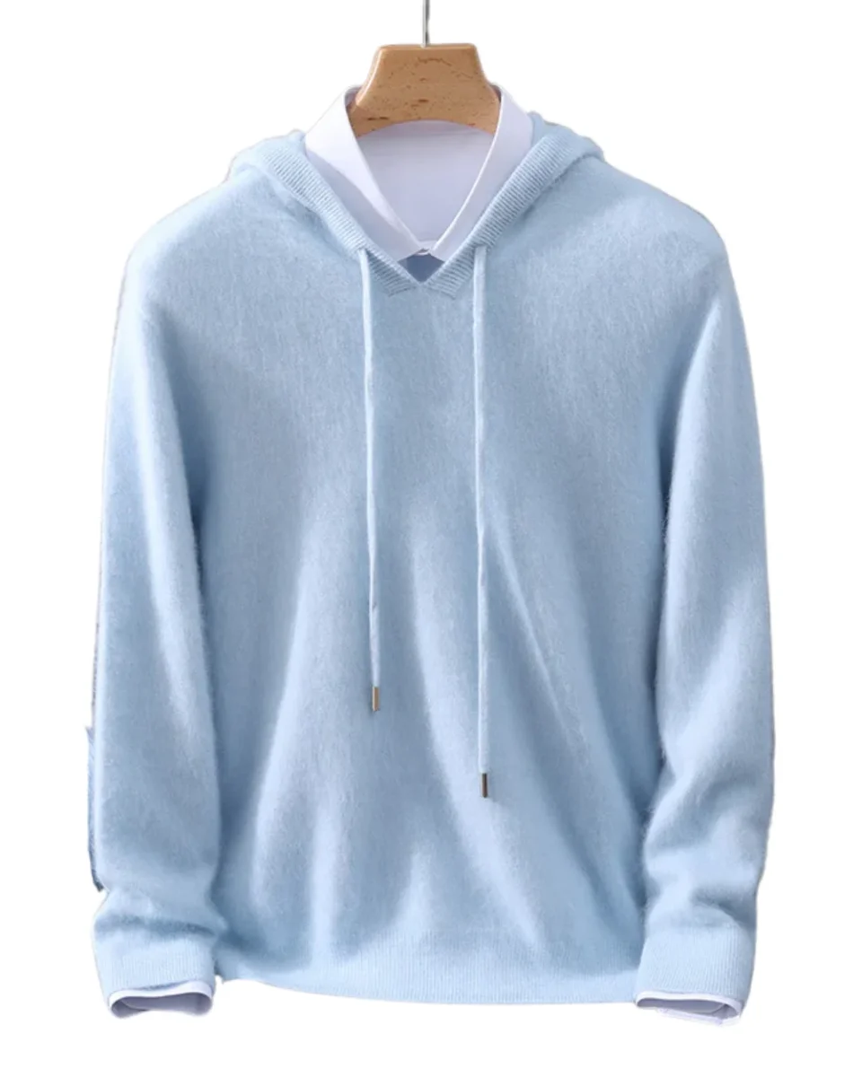 Sudadera con capucha elegante de cachemira - Imagen 2