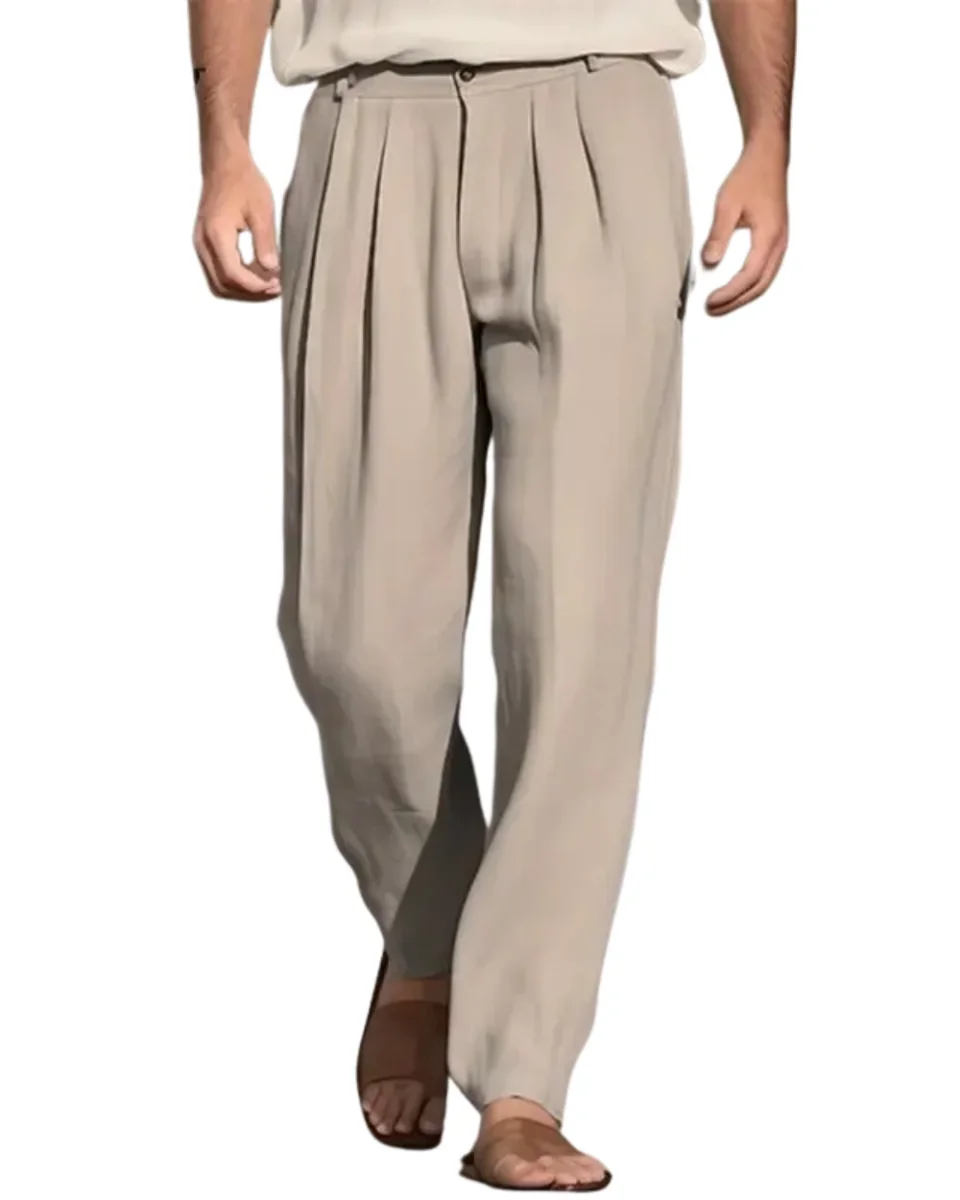 Pantalones informales de lino - Imagen 2