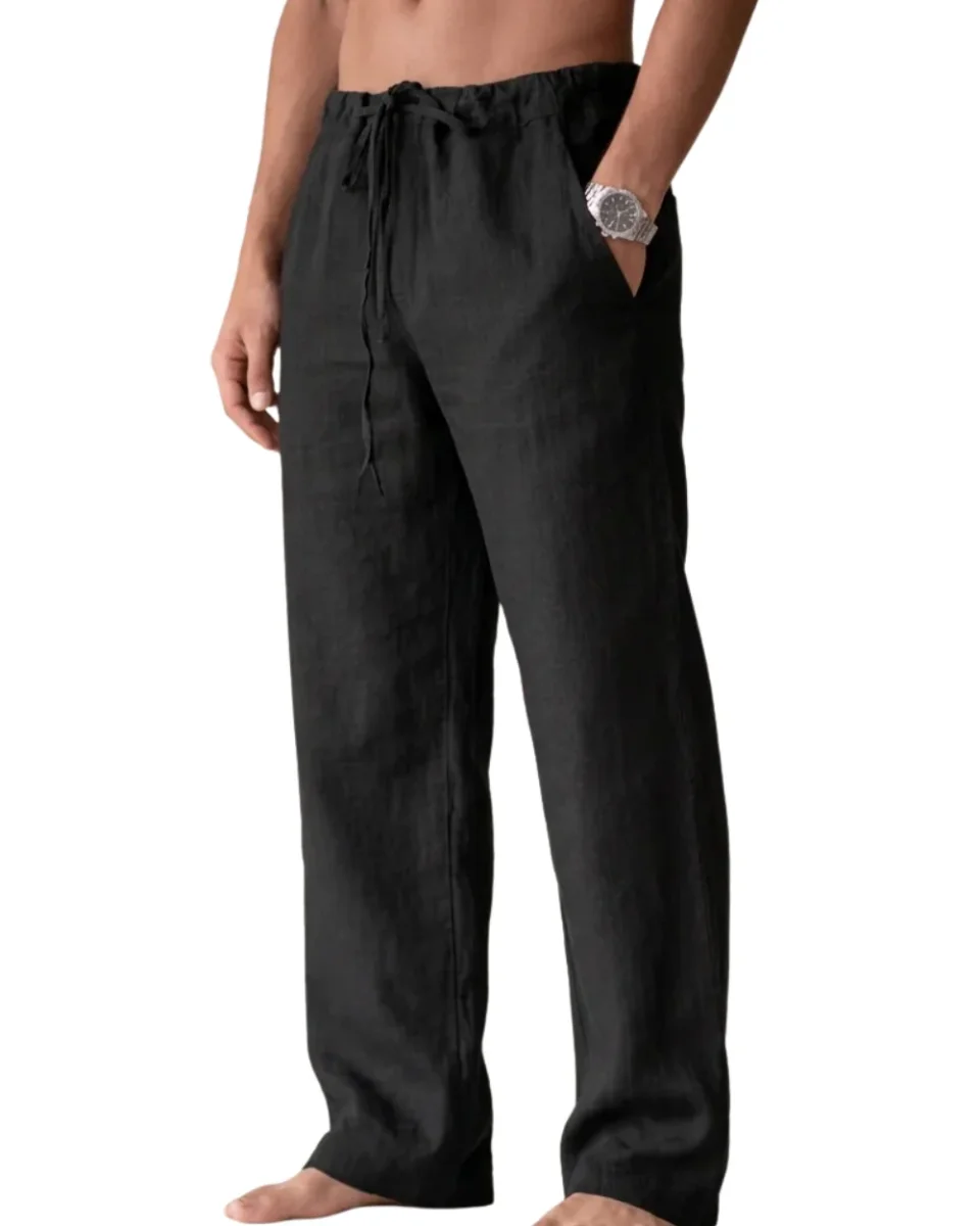 Pantalones de lino para hombre