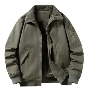 Chaqueta de piloto con forro polar