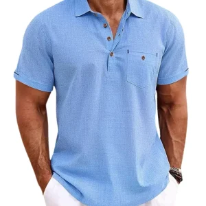 Polo de lino