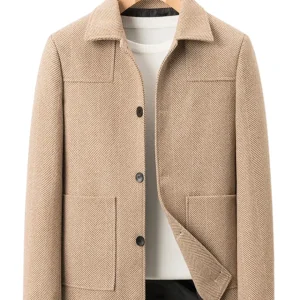 Chaqueta elegante de lana