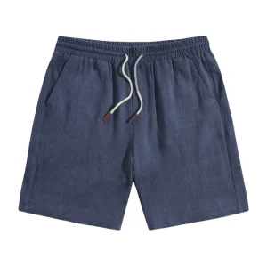 Pantalones cortos informales de lino