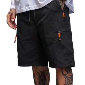 Pantalones cortos tipo cargo informales