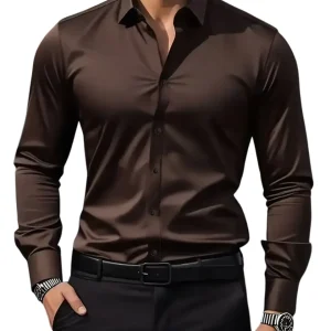 Camisa elegante de hombre