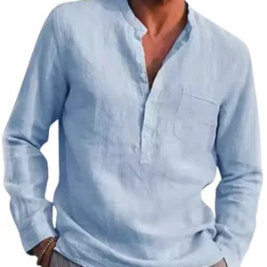 Camisa de algodón transpirable