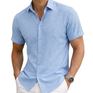 Camisa elegante de algodón