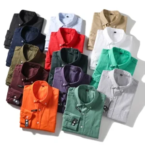 Camisa de algodón para hombre