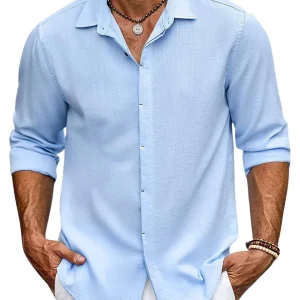 Camisa elegante de algodón