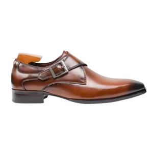 Zapatos italianos de cuero con hebilla
