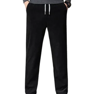 Pantalones elegantes de pana