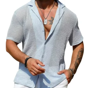 Camisa de punto elegante