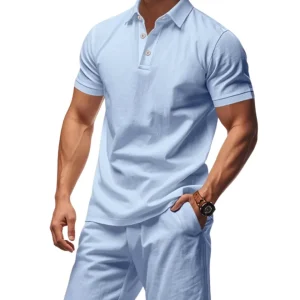 Elegante conjunto de algodón