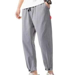 Pantalones elegantes de lino