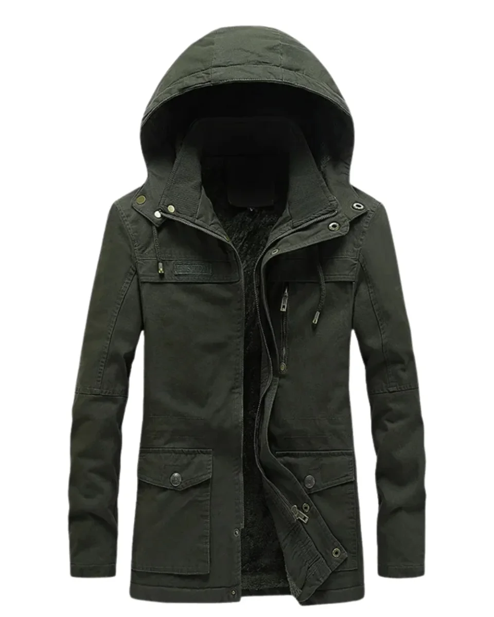 Chaqueta de invierno informal de algodón