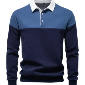 Elegante jersey tipo polo