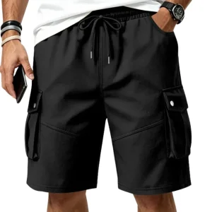 Pantalones cortos tipo cargo informales