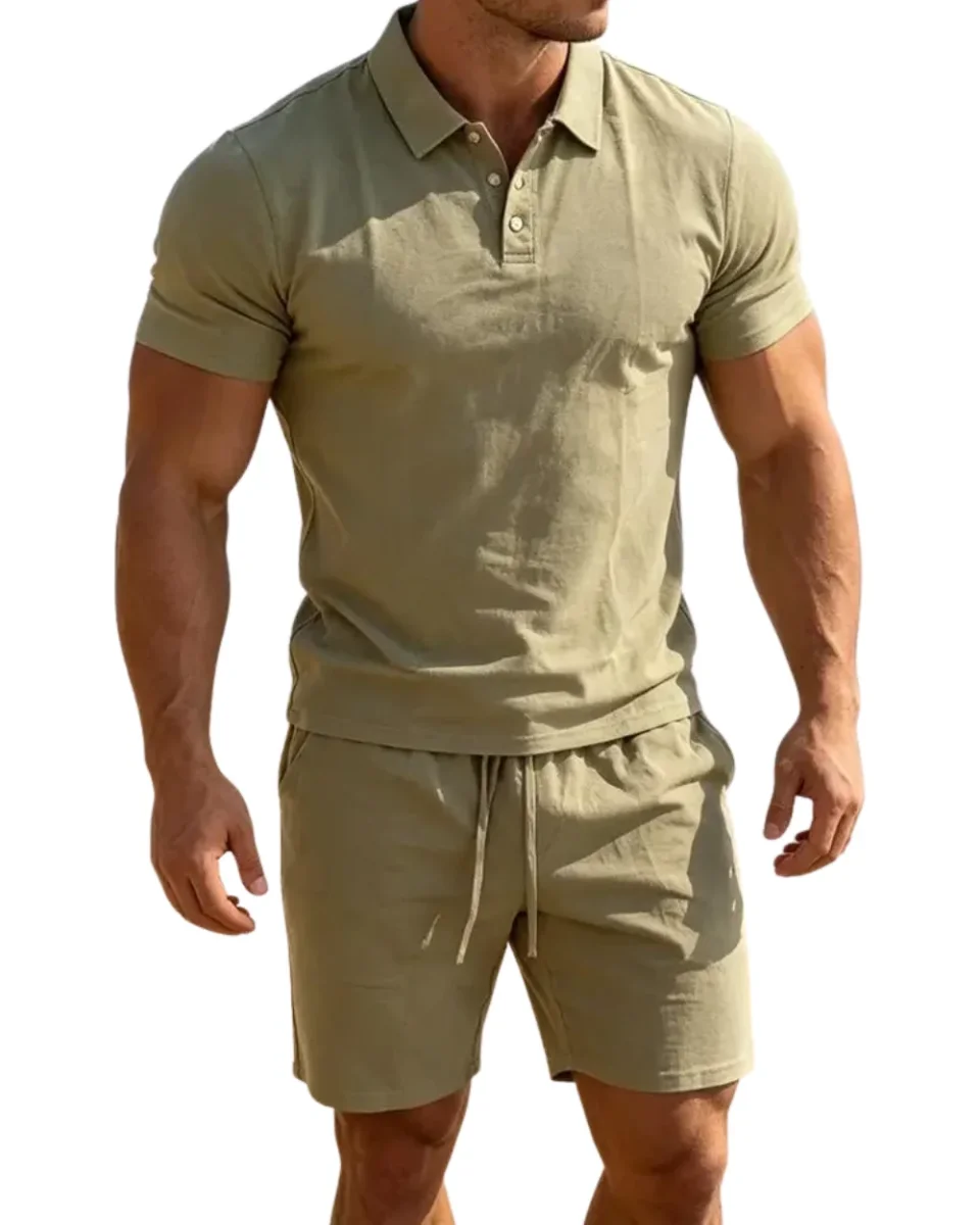 Elegante juego de ropa de cama de lino - Imagen 2
