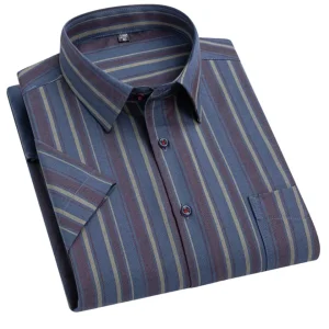 Givalli - Camisa de algodón de manga corta