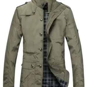 Chaqueta elegante y cortavientos