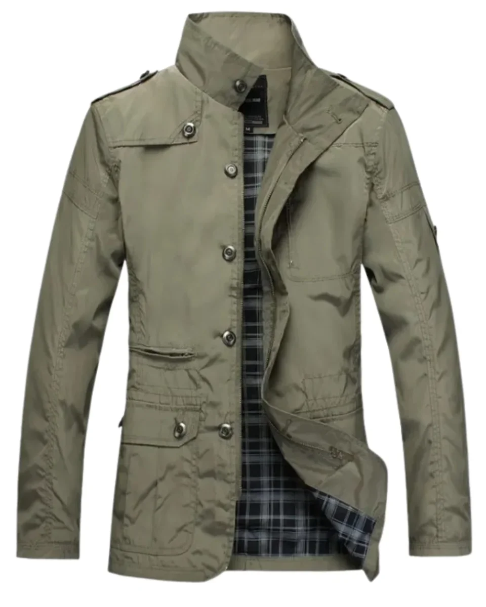 Chaqueta elegante y cortavientos - Imagen 2